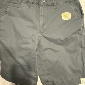 Sonoma Men's Gray Flat Front Shorts